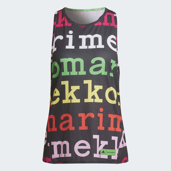 Schwarz adidas x Marimekko Training Tanktop