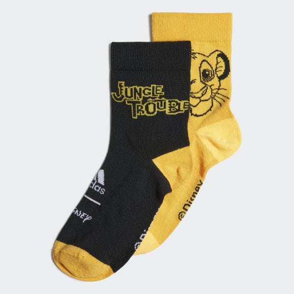 Negro Medias Disney Lion King (2 Pares)