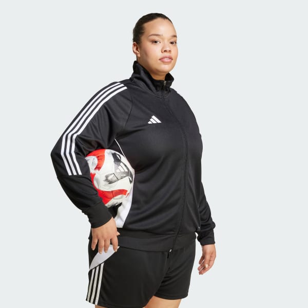 adidas Tiro 24 Training Jacket Plus Size Black Free Shipping with adiClub adidas US