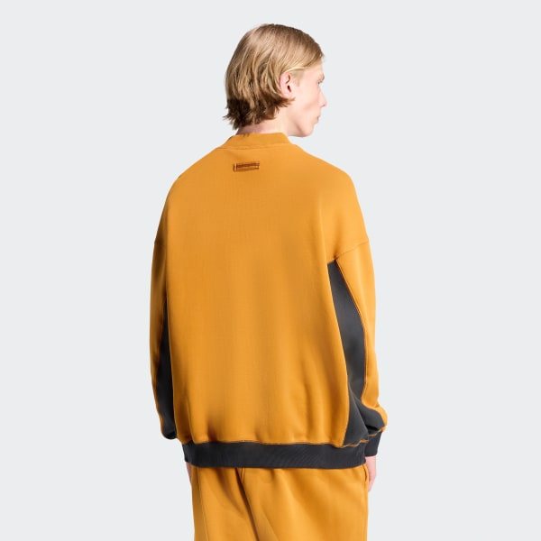 Brown adidas Equipment Blocked Half-Zip