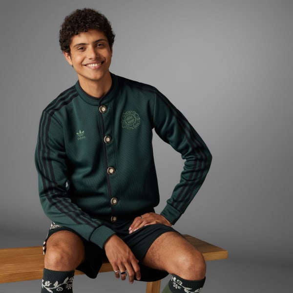 Grun FC Bayern München Authentic Janker