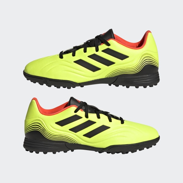 Amarillo Zapatos de Fútbol Copa Sense.3 Césped Artificial LIQ04