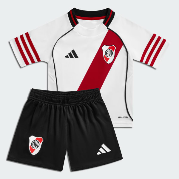 Blanco Mini Kit Titular River Plate 25/26 (Niños)