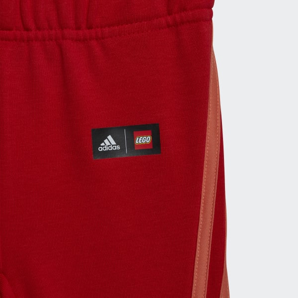 Red adidas x Classic LEGO® Jacket and Pant Set