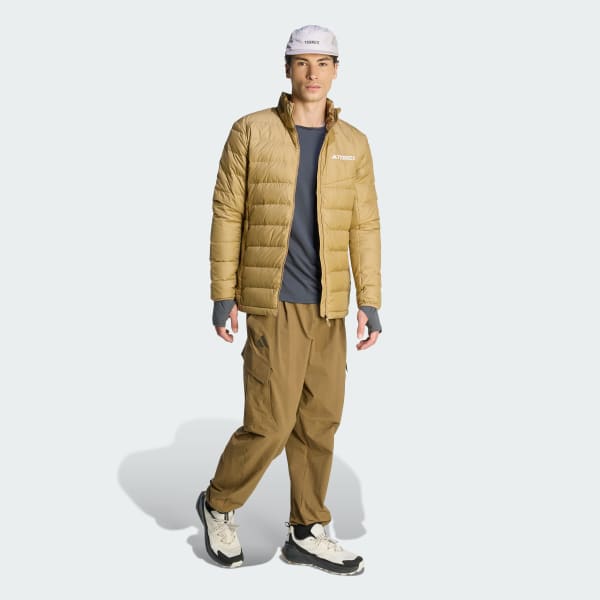 Marron Casaca Terrex Multi CLIMAWARM de Plumón Ligero