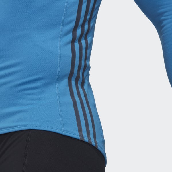 Bleu Maillot The COLD.RDY Long Sleeve Cycling IYJ57