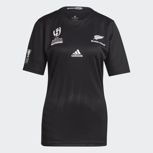 Svart Black Ferns Rugby World Cup Home Jersey SX898