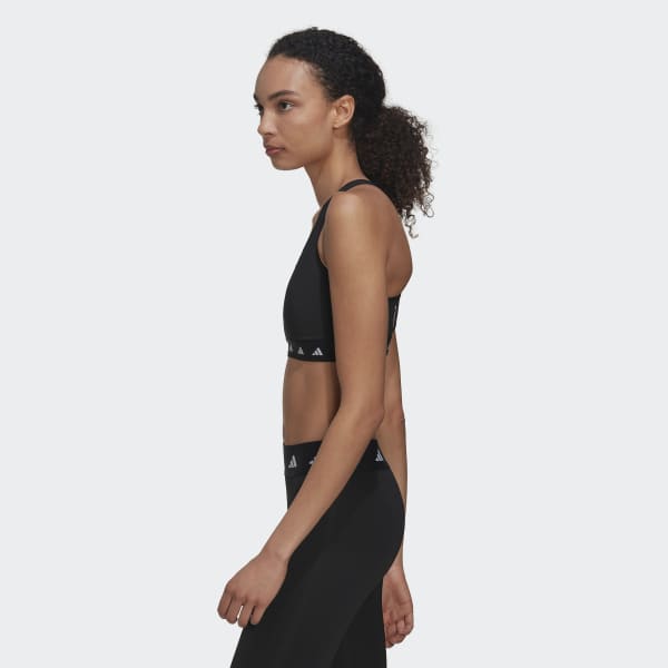 Svart Powerreact Training Medium-Support Techfit Bra