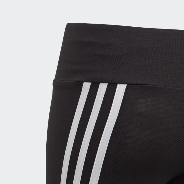 cierna Legíny 3-Stripes Cotton