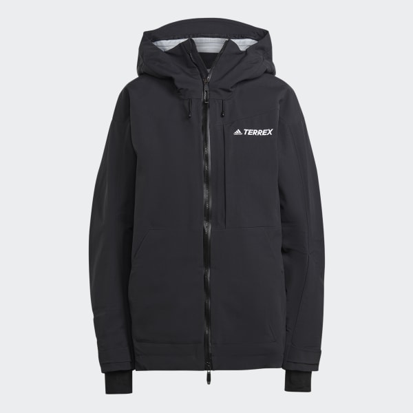 Zwart TERREX 3L POST-CONSUMER NYLON SNEEUWJACK