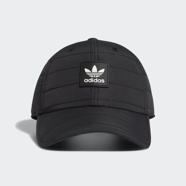 adidas Quilted Relaxed Hat - Black 