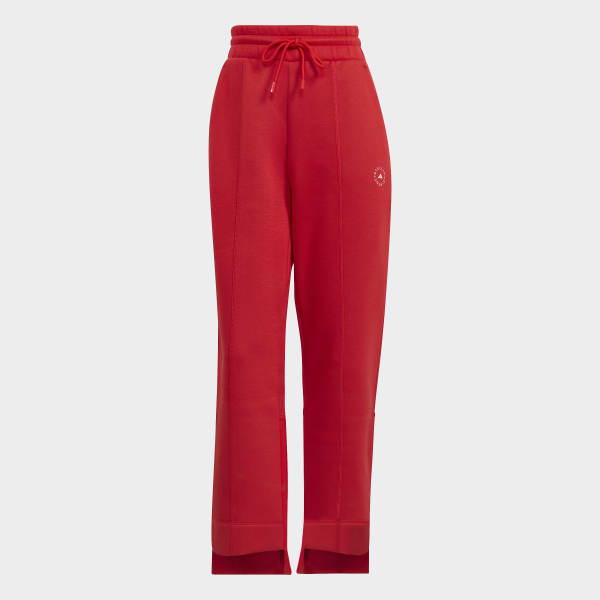 adidas by Stella McCartney Tapered Sweat Pants - Red | adidas Australia