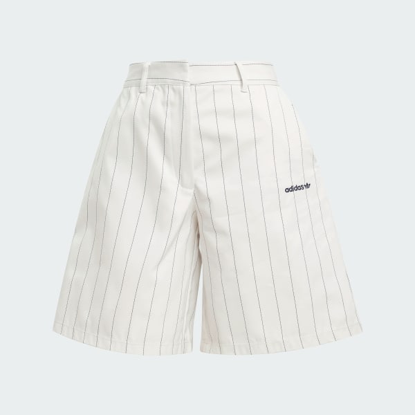 Blanco Shorts Pinstripe