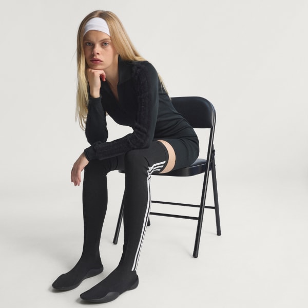 Preto Vestido Camisa Manga Longa