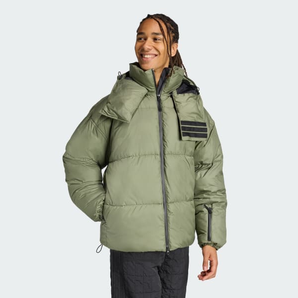 Green 아디다스 x MOON BOOT 패디드 재킷
