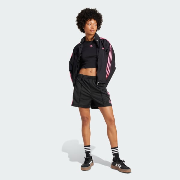 Black 3-Stripes Baby Tee