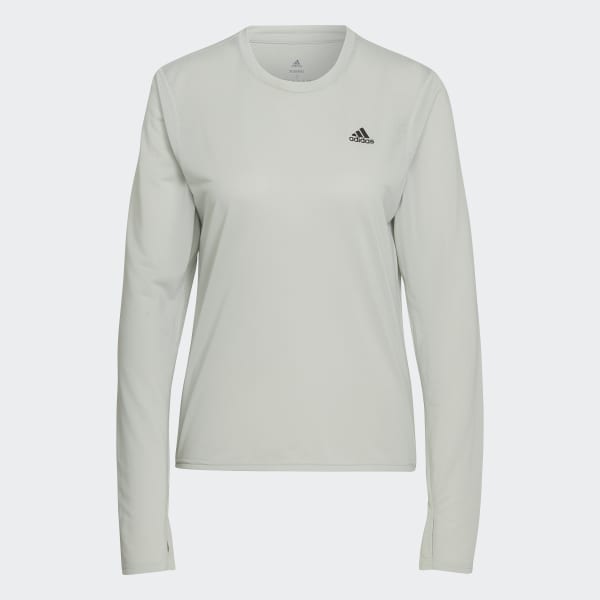 zelená Tričko Run Icons Running Long Sleeve V6444