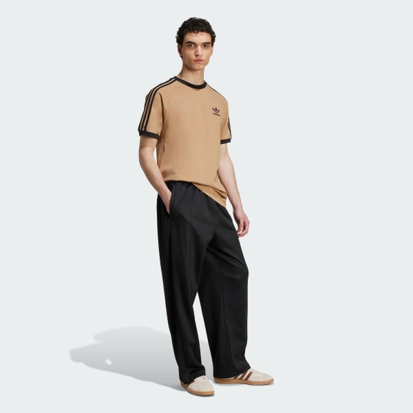 Beige Adicolor Classics 3-Stripes T-Shirt