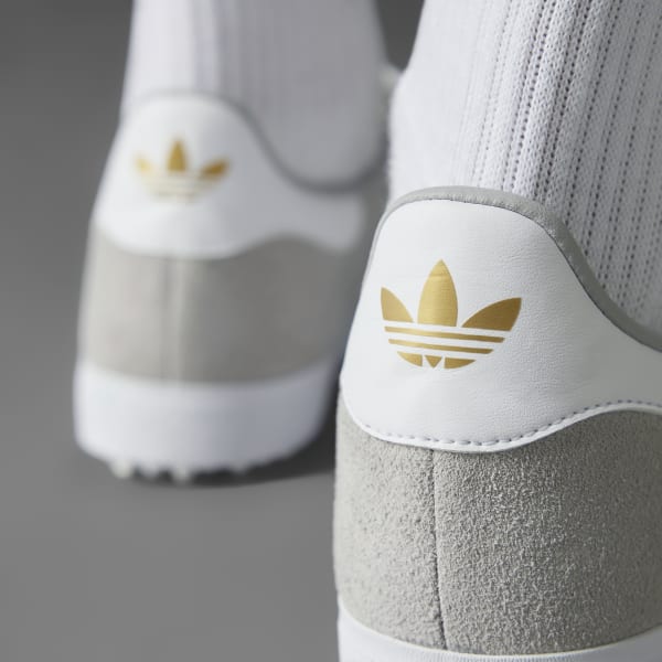 adidas Gazelle Spikeless Golf Shoes - Grey | Free Shipping with