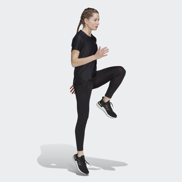 Negro Playera de Running Adi Runner XR667