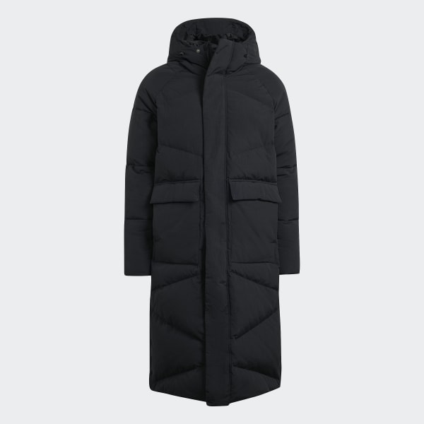 Noir Big Baffle Down Coat Q9637