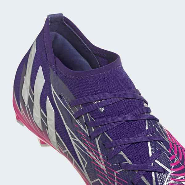 adidas Calzado de Futbol Predator Edge.3 Terreno Firme Violeta adidas Mexico