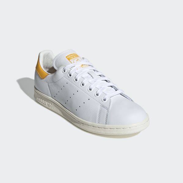 Women's Stan Smith Cloud White & Active Gold Shoes | adidas US