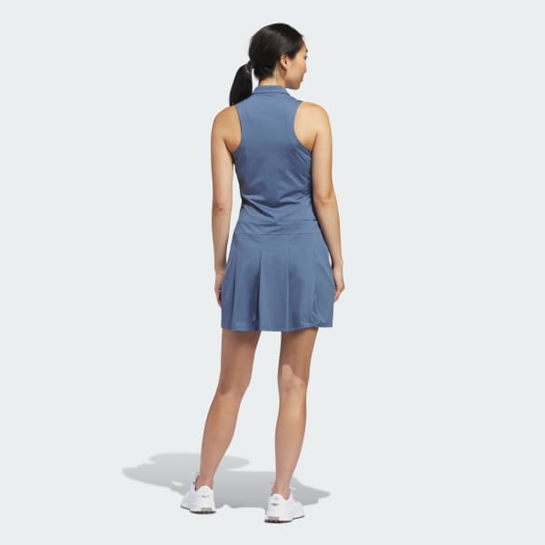 Azul Vestido Ultimate365 Tour Pleated