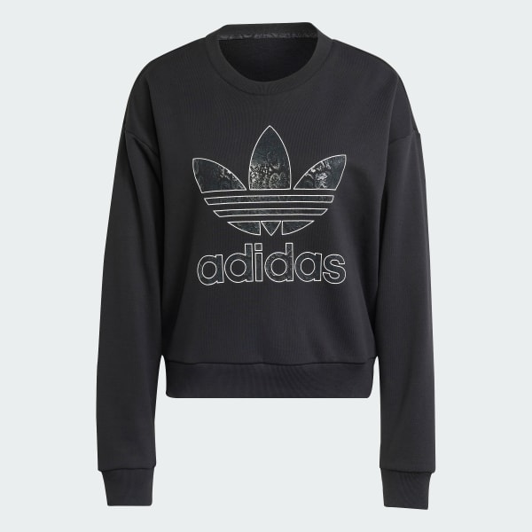 adidas Snake Crew Sweatshirt - Black | adidas Türkiye