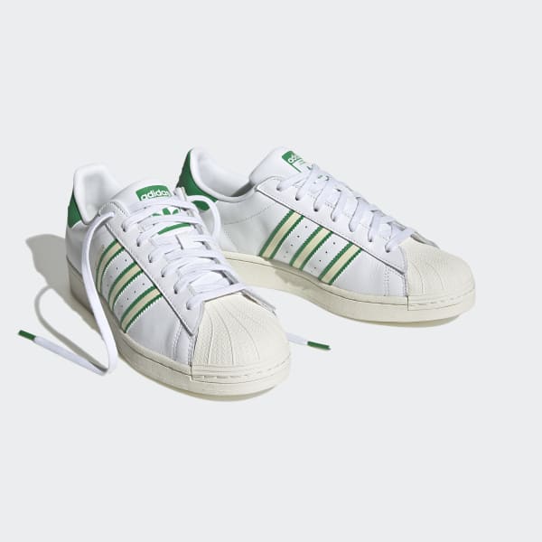 Adidas superstar 80s core green bright green off hotsell white