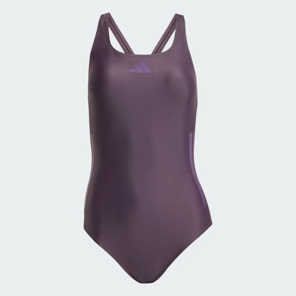 Purpura Traje de Baño C-Back 3 Tiras
