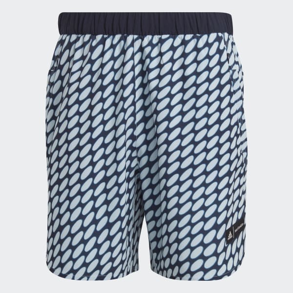สีน้ำเงิน กางเกงขาสั้น adidas x Marimekko Designed for Training