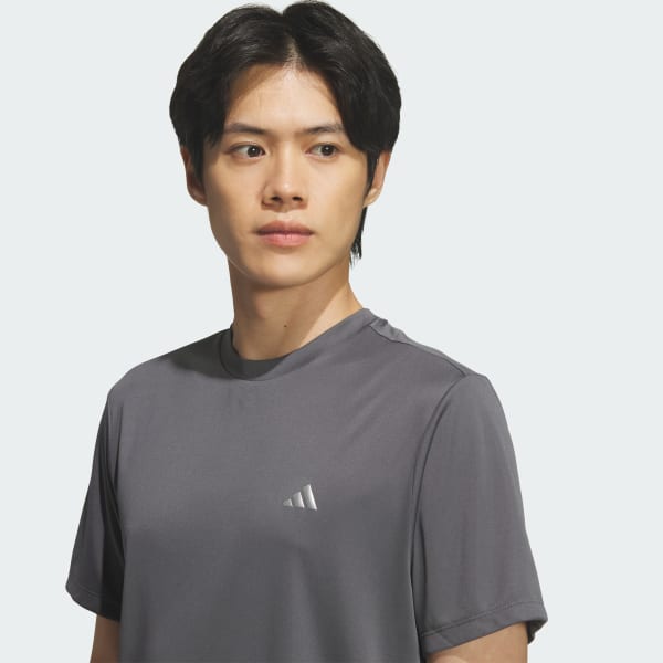 アディダス クルーネック 半袖シャツ - グレー | アディダス ジャパン