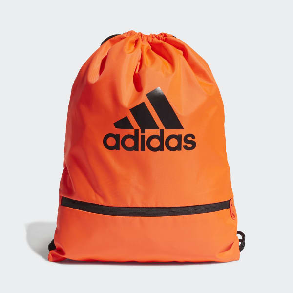 Adidas orange clearance gym bag