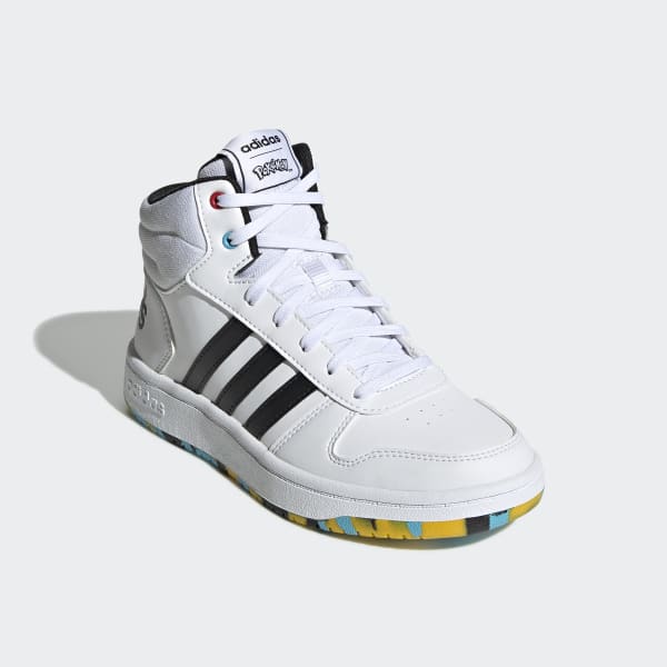 tênis cano alto adidas hoops 2.0 k