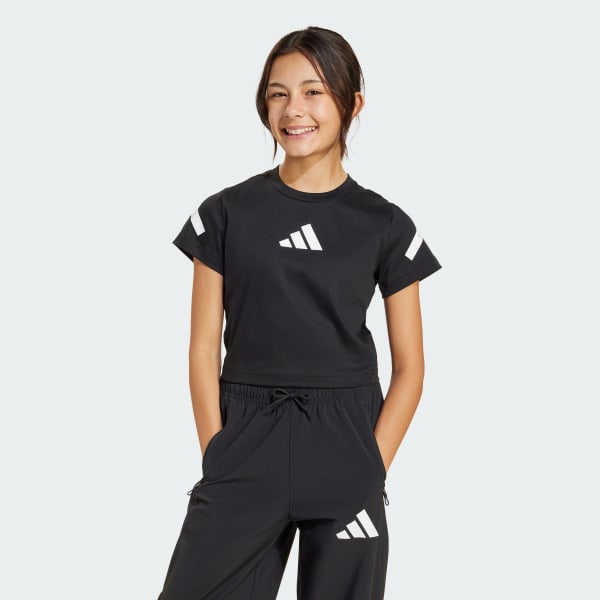 adidas Z.N.E. Fitted Crop Tee Kids