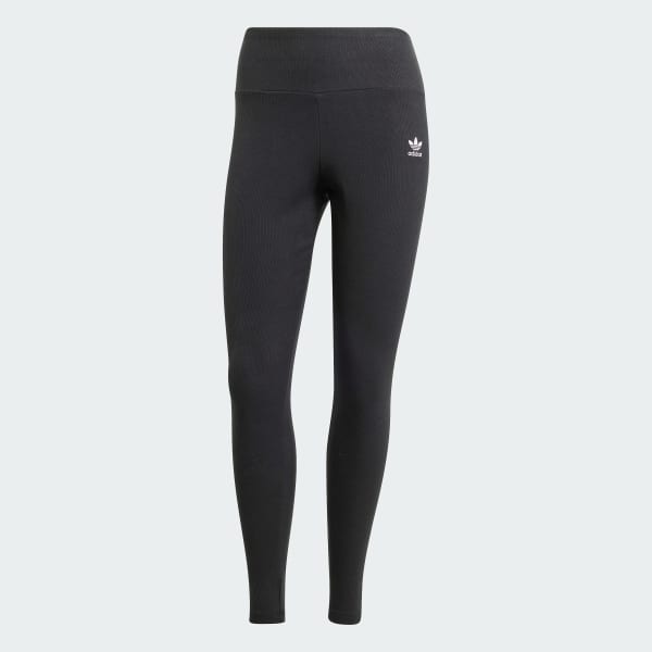 Negro Mallas Essentials High-Waist