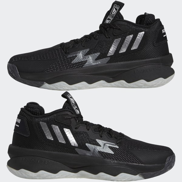 Dame 8 Shoes - Black Unisex Basketball adidas US