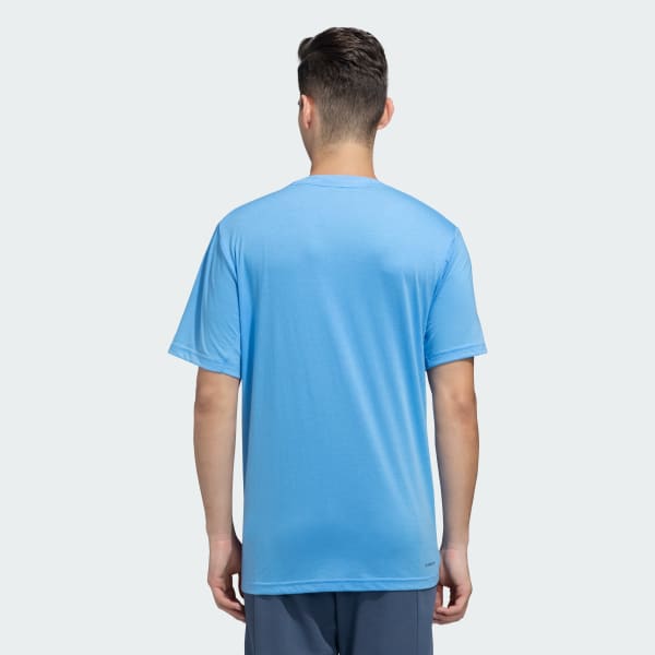 Blue TRAIN ESSENTIALS COMFORT TRAINING TEE