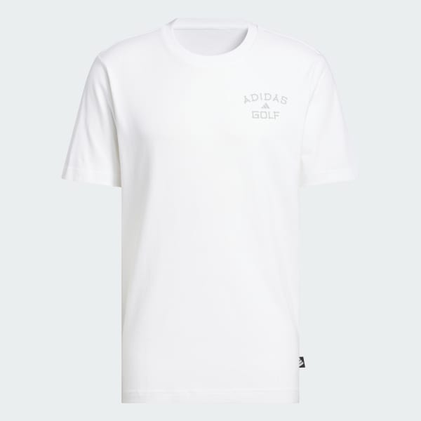 Putih T-Shirt Grafis Golf Chip In Paradise