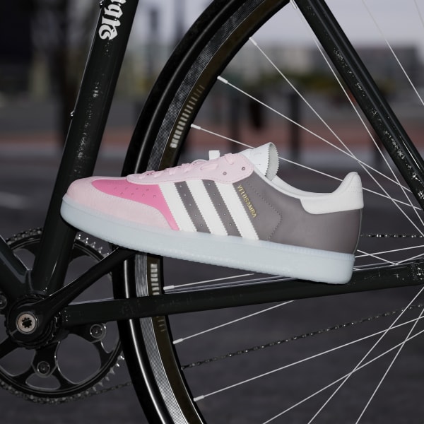 adidas Velosamba Leather Shoes - Brown | Free Shipping with