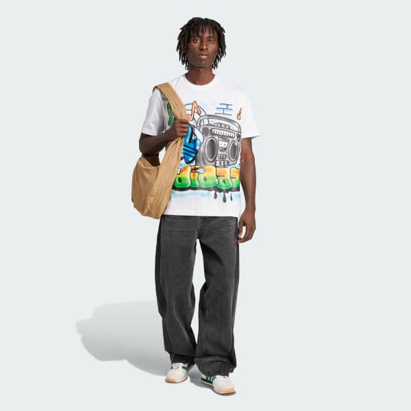 adidas Adilenium Season 3 Loose Fit Denim Pants - Black