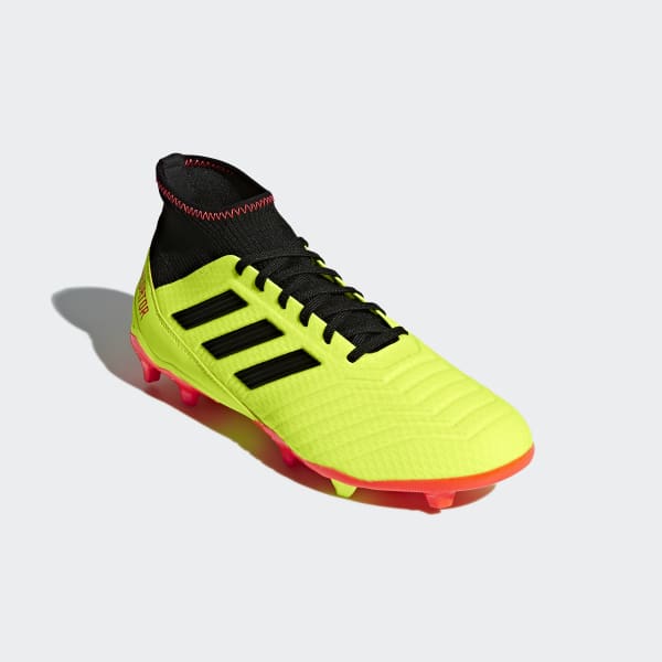 adidas Predator 18.3 Firm Ground Boots - Yellow | adidas Singapore