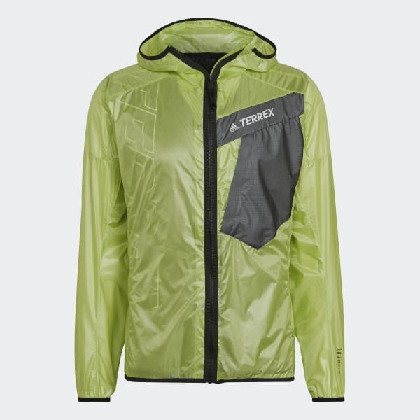 zelená Bunda Techrock Three-in-One Wind Hooded JVS74