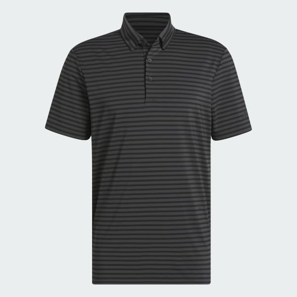 Negro Ultimate365 Stripe Polo Shirt