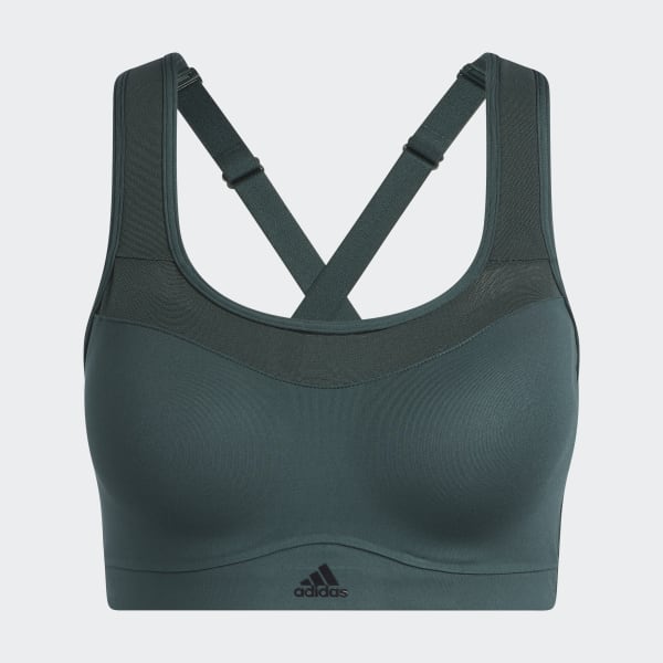 Vert Brassière adidas TLRD Impact Training Maintien fort NQ206