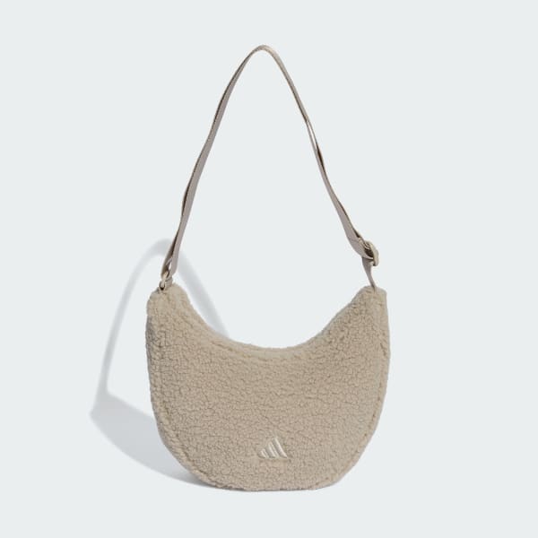 Beige Klassische winterfeste Schultertasche