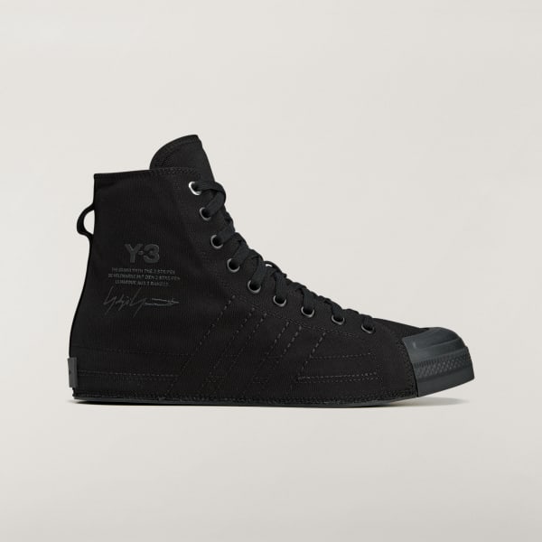 ◆Y-3◆ Y3 Nizza High Black JQ2449 adidas Y-3 Nizza Hi - Black | Free Shipping with adiClub