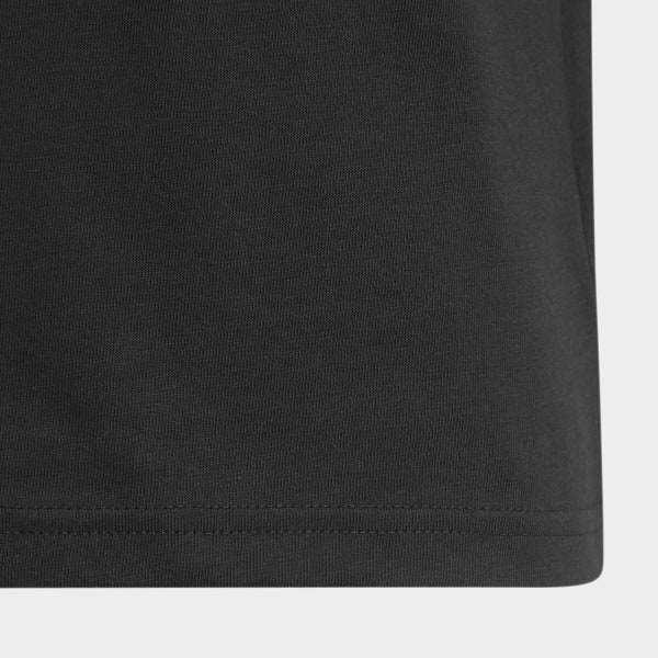Schwarz Adicolor 3-Streifen T-Shirt JEA50