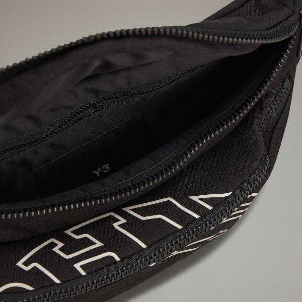 Siyah Y-3 Morphed Crossbody Çanta